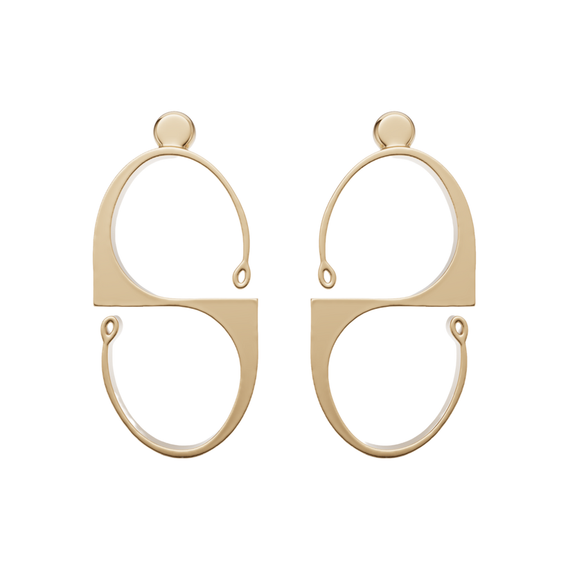 Infinity-line Earrings