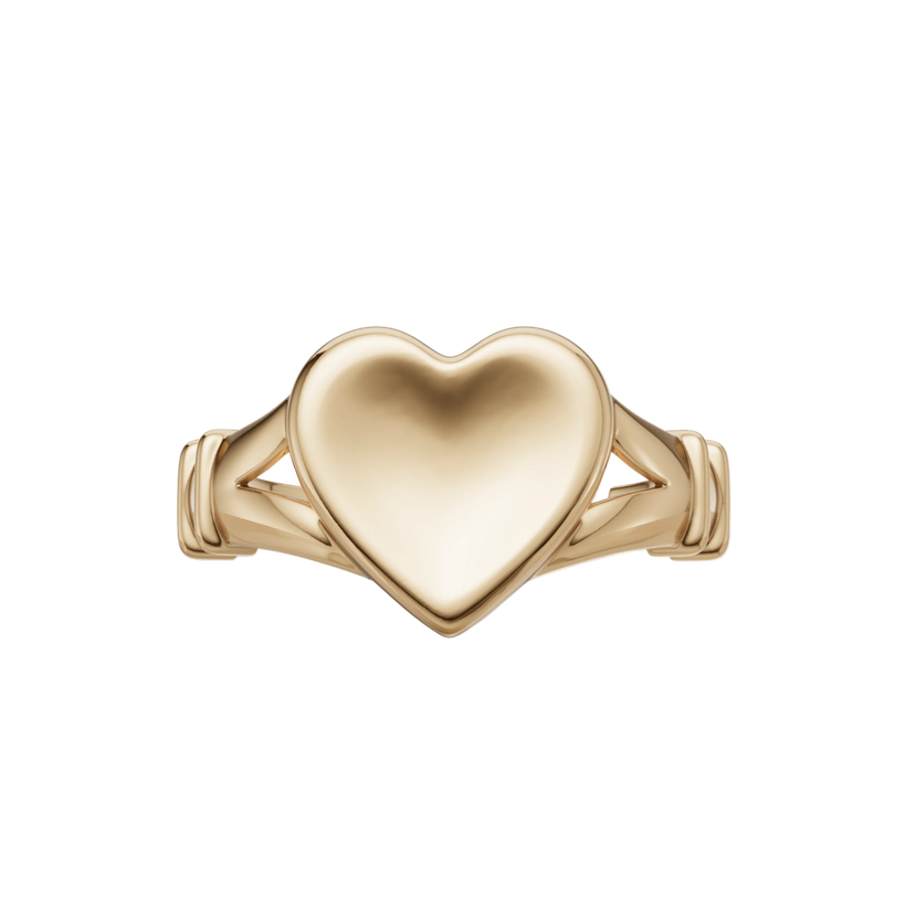 Held Heart Ring