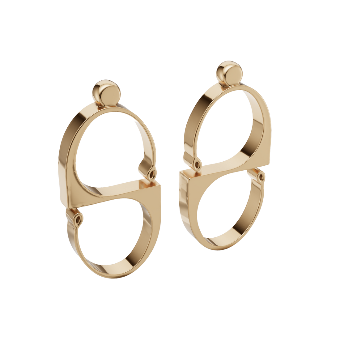 Infinity-line Earrings