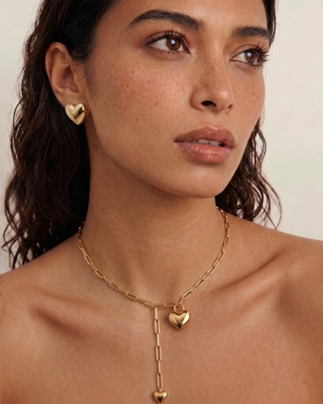 Soft Heart Studs