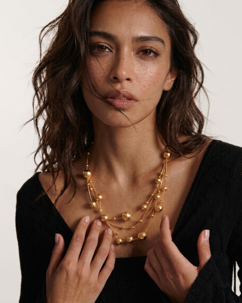 Orbit Loop Necklace