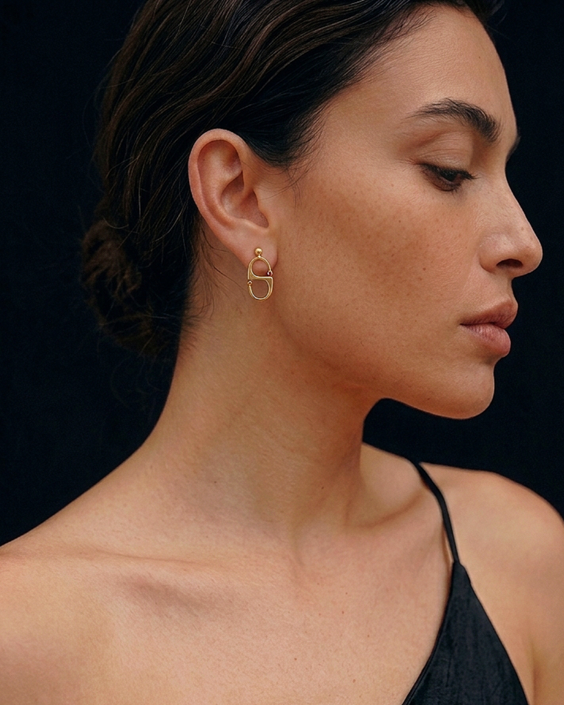 Infinity-line Earrings