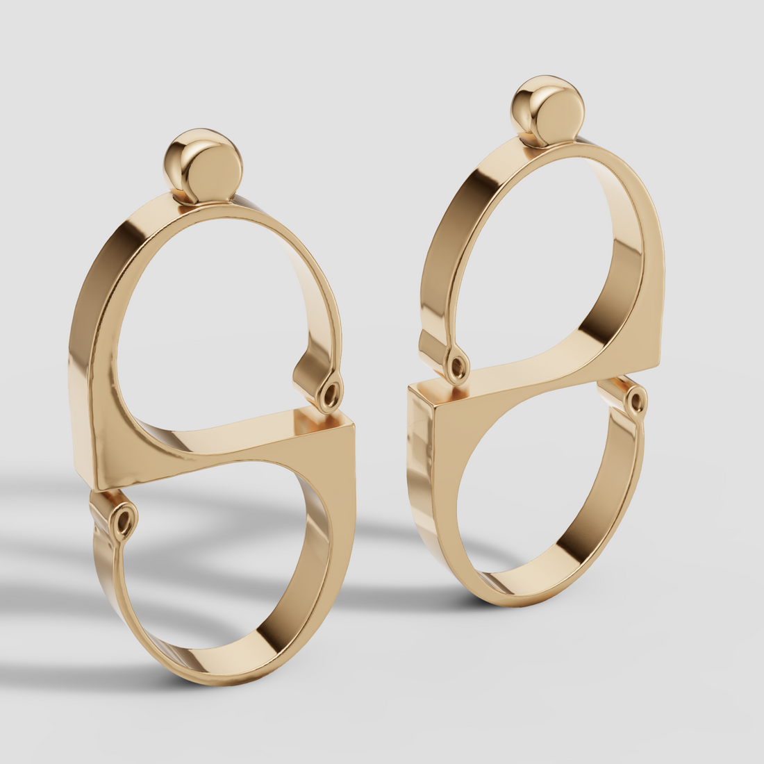 Infinity-line Earrings