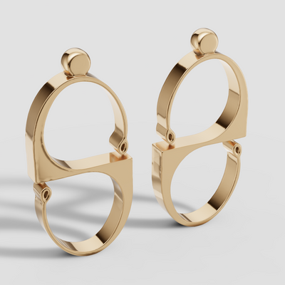Infinity-line Earrings
