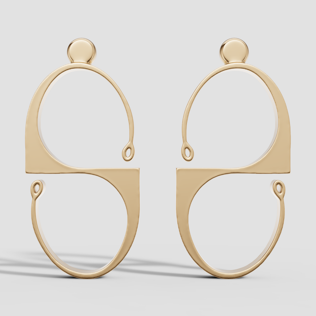 Infinity-line Earrings