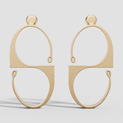 Infinity-line Earrings